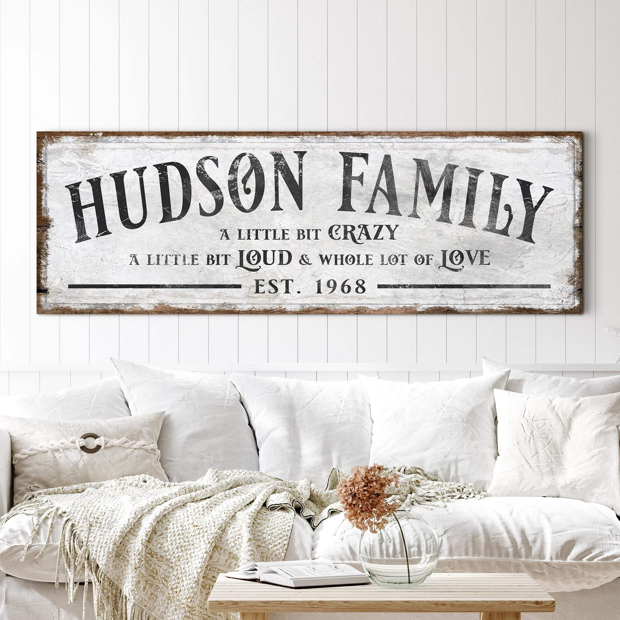 Family Sign XXII - Tailored Canvases - Flyclothing LLC