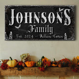 Personalized Gothic Sign V - Tailored Canvases - Flyclothing LLC