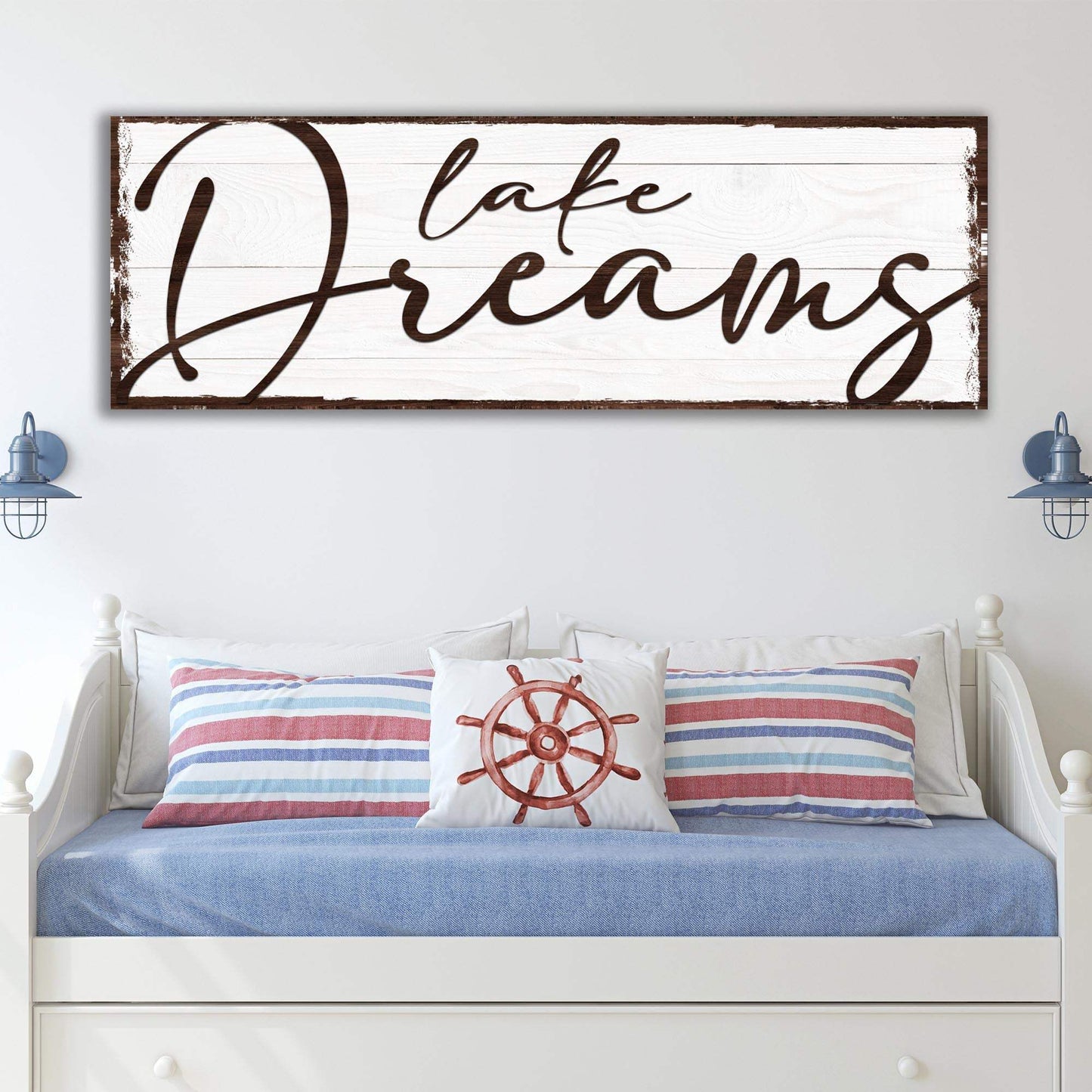 Lake Dreams Sign - Tailored Canvases - Flyclothing LLC
