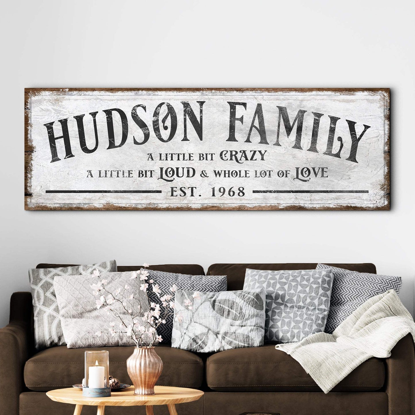 Family Sign XXII - Tailored Canvases - Flyclothing LLC