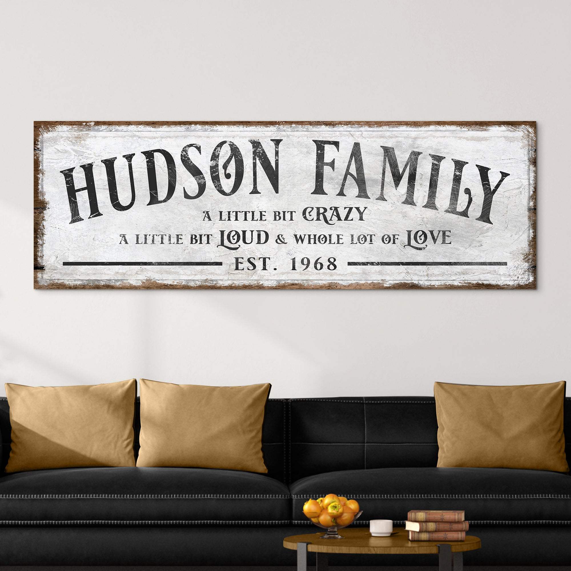 Family Sign XXII - Tailored Canvases - Flyclothing LLC