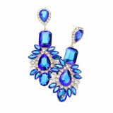 Multi Stone Evening Earrings - Madeline Love - Flyclothing LLC