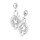 Multi Stone Evening Earrings - Madeline Love - Flyclothing LLC