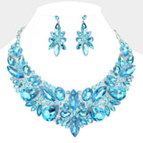 Multi Stone Evening Necklace - Madeline Love - Flyclothing LLC