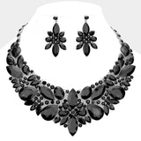 Multi Stone Evening Necklace - Madeline Love - Flyclothing LLC