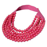 Multistrand Beaded Statement Magnetic Necklace - Madeline Love - Flyclothing LLC