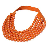 Multistrand Beaded Statement Magnetic Necklace - Madeline Love - Flyclothing LLC