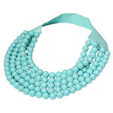 Multistrand Beaded Statement Magnetic Necklace - Madeline Love - Flyclothing LLC