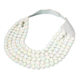 Multistrand Beaded Statement Magnetic Necklace - Madeline Love - Flyclothing LLC