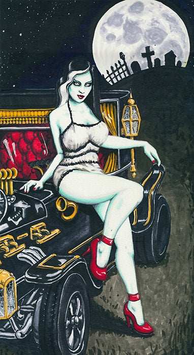 Black Market Art Company Munster Print - Black Market Art Company - Flyclothing LLC