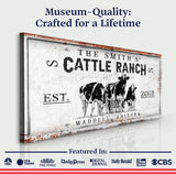 Branded Cattle Ranch Sign V - Tailored Canvases - Flyclothing LLC