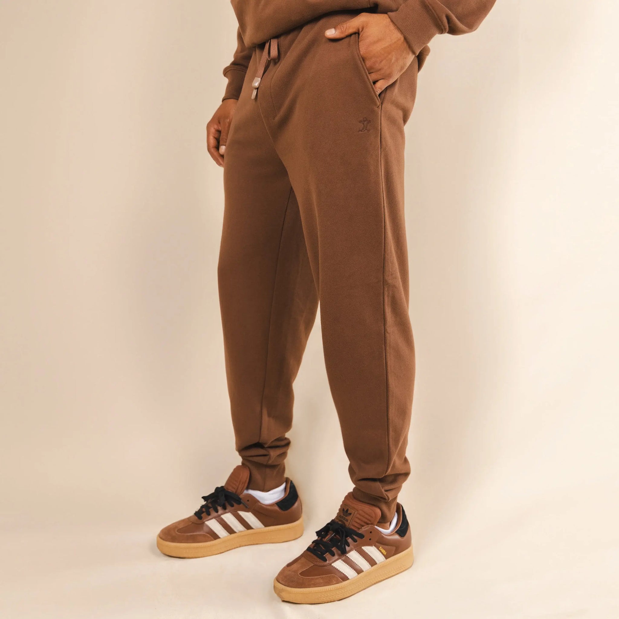 The Mustang | Brown Sexy Terry™ Men’s Lounge Joggers - Shinesty - Flyclothing LLC