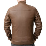 Myles Men's Faux Leather Scooter Jacket - Whet Blu NYC - Flyclothing LLC