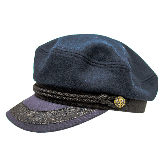 Peter Grimm Navy Nantes Hat - Peter Grimm