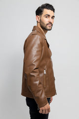 Nash Men's Faux Leather Motorcycle Jacket - Whet Blu NYC - Flyclothing LLC
