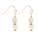 Natural Shine Agate Drop Earring - Barse Jewelry