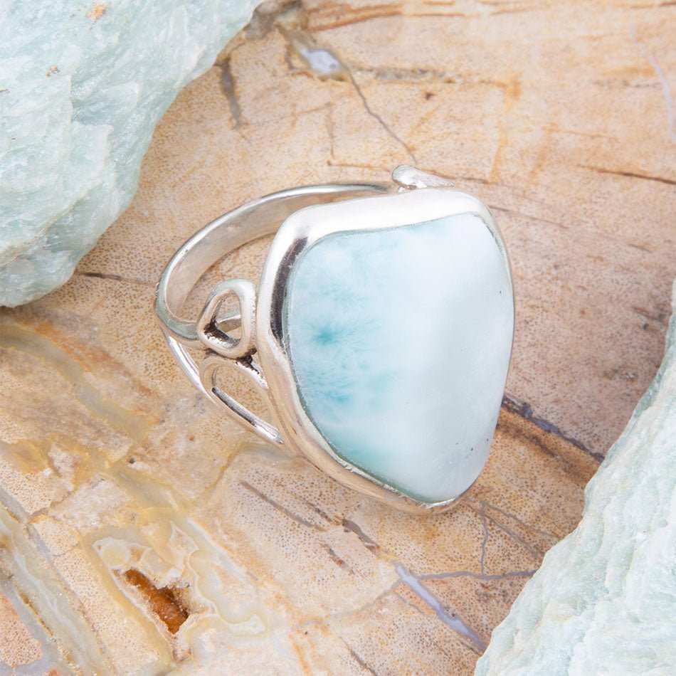 Natural Wonders Blue Larimar and Sterling Silver Ring - Barse Jewelry - Flyclothing LLC