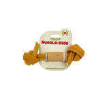 Huggle-Hide® Natural Leather Bone Dog Toy, 3 Pack - HuggleHounds - Flyclothing LLC