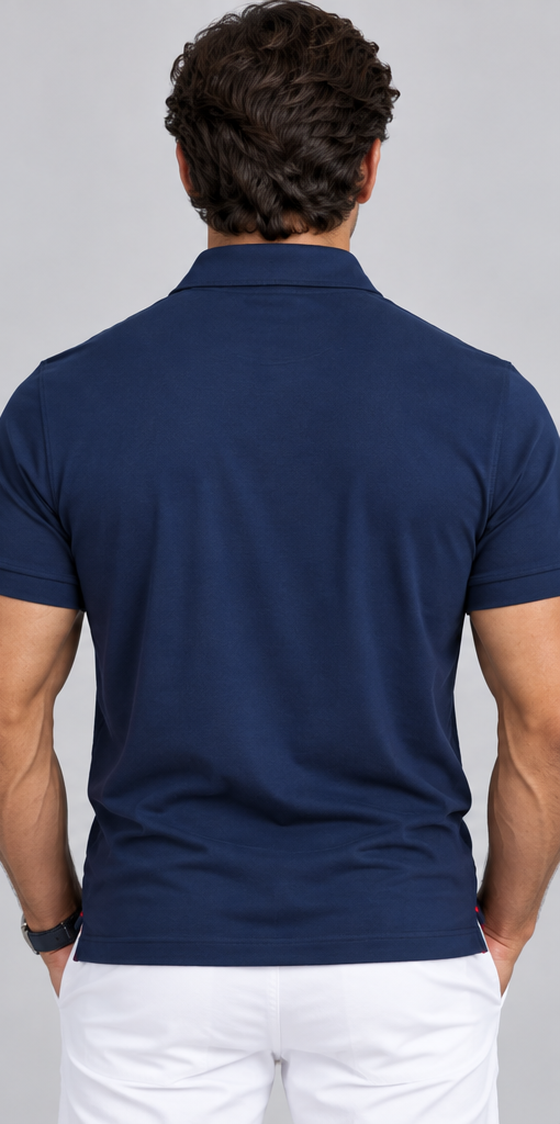 Buki Cinqo Polo - Navy - Buki - Flyclothing LLC