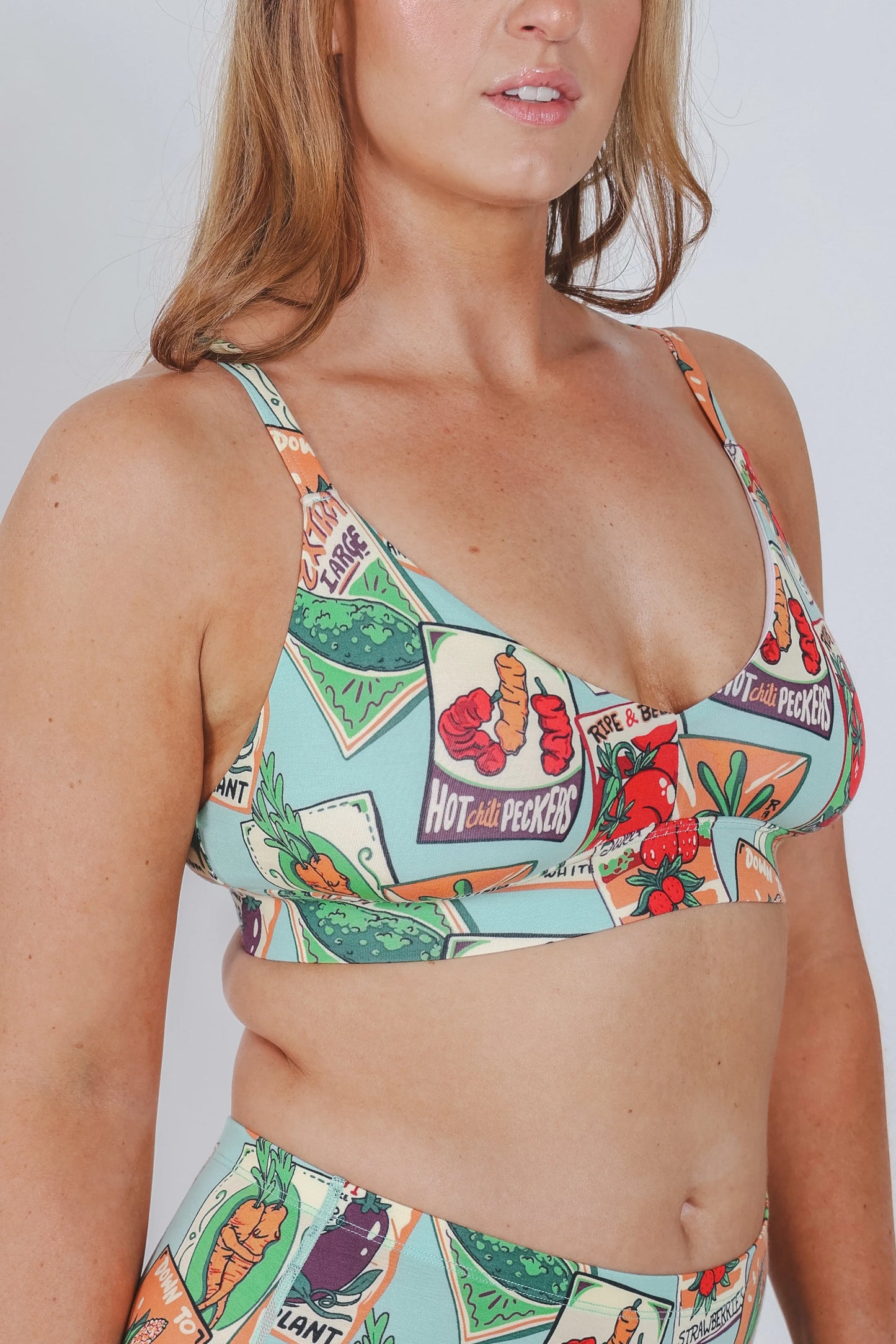 The Need For Seed | Seed Packet Boob Hammock™ Plunge Bralette - Shinesty - Flyclothing LLC
