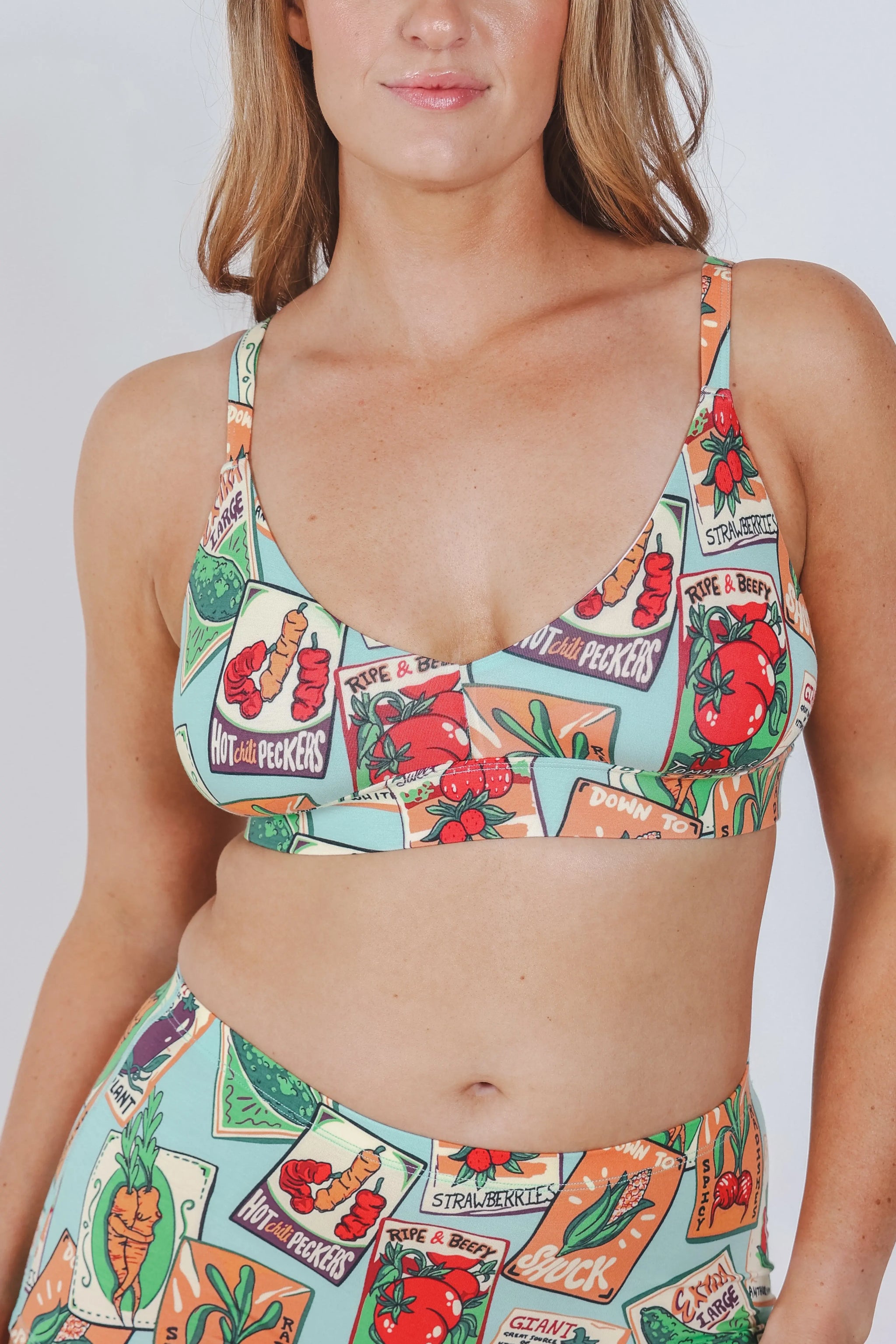 The Need For Seed | Seed Packet Boob Hammock™ Plunge Bralette - Shinesty - Flyclothing LLC