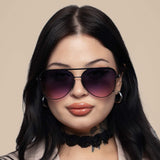 Cristina Faded Purple & Pink - TopFoxx - Flyclothing LLC