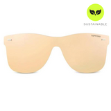Sustainable Future Wife - Gold Square Wayfarer Sunglasses - TopFoxx - Flyclothing LLC
