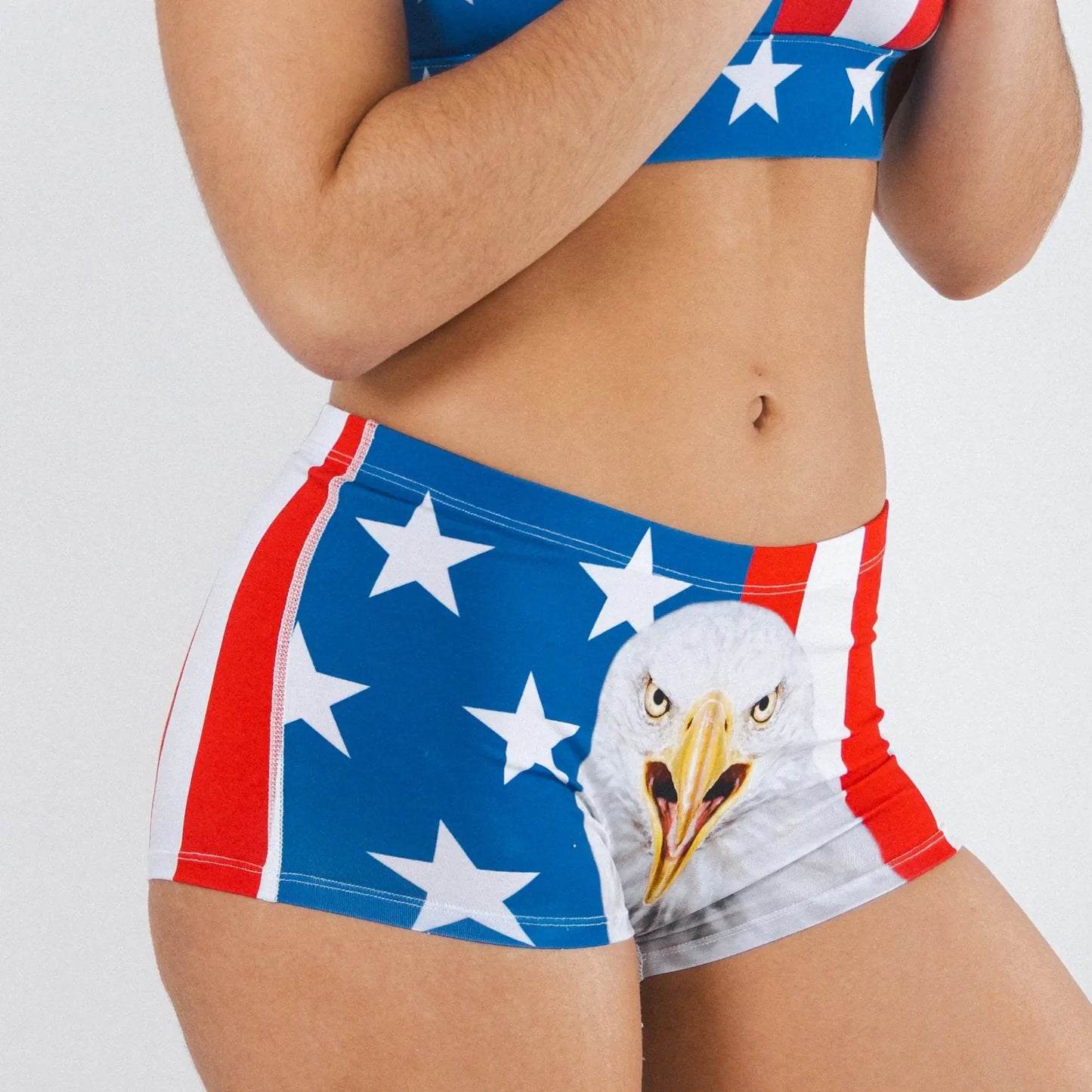 The Mascot | American Flag Modal Boyshort Underwear - Shinesty - Flyclothing LLC