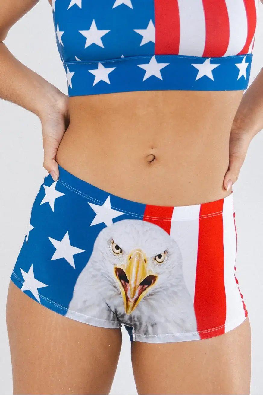 The Mascot | American Flag Modal Boyshort Underwear - Shinesty - Flyclothing LLC