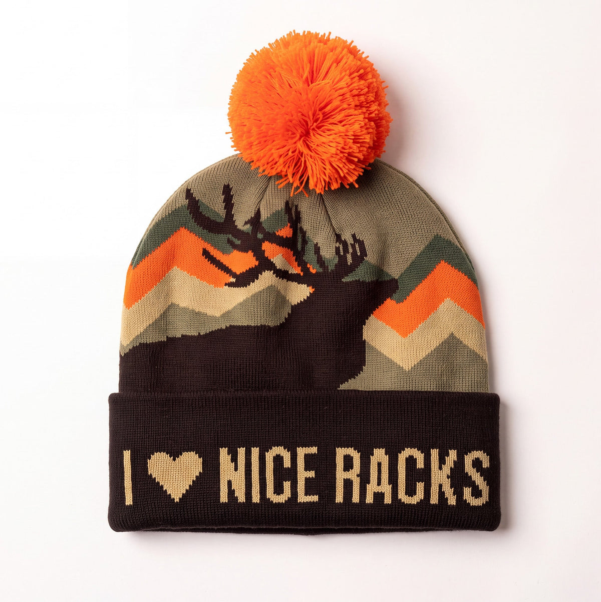The I Love Nice Racks | Deer Hunting Ski Beanie - Shinesty - Flyclothing LLC