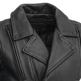 Night Rider Men's Motorcycle Leather Jacket - First Manufacturing Company - Flyclothing LLC