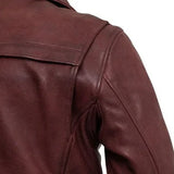 Night Rider Men's Motorcycle Leather Jacket - First Manufacturing Company - Flyclothing LLC