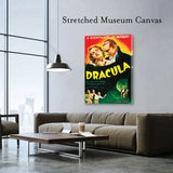 Black Market Art Company Nightmare of Horror & Dracula Movie Poster Print - Black Market Art Company - Flyclothing LLC