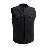 No Limit - Men's Motorcycle Twill Vest - First Manufacturing Company - Flyclothing LLC
