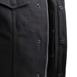 No Limit - Men's Motorcycle Twill Vest - First Manufacturing Company - Flyclothing LLC
