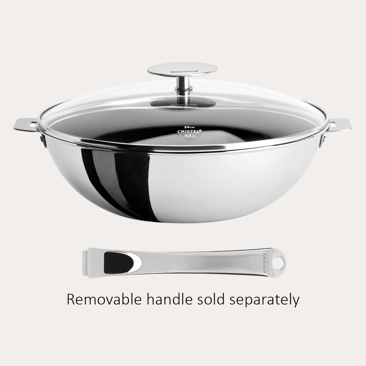 Non-Stick Wok - Casteline Collection - CRISTEL USA - Flyclothing LLC