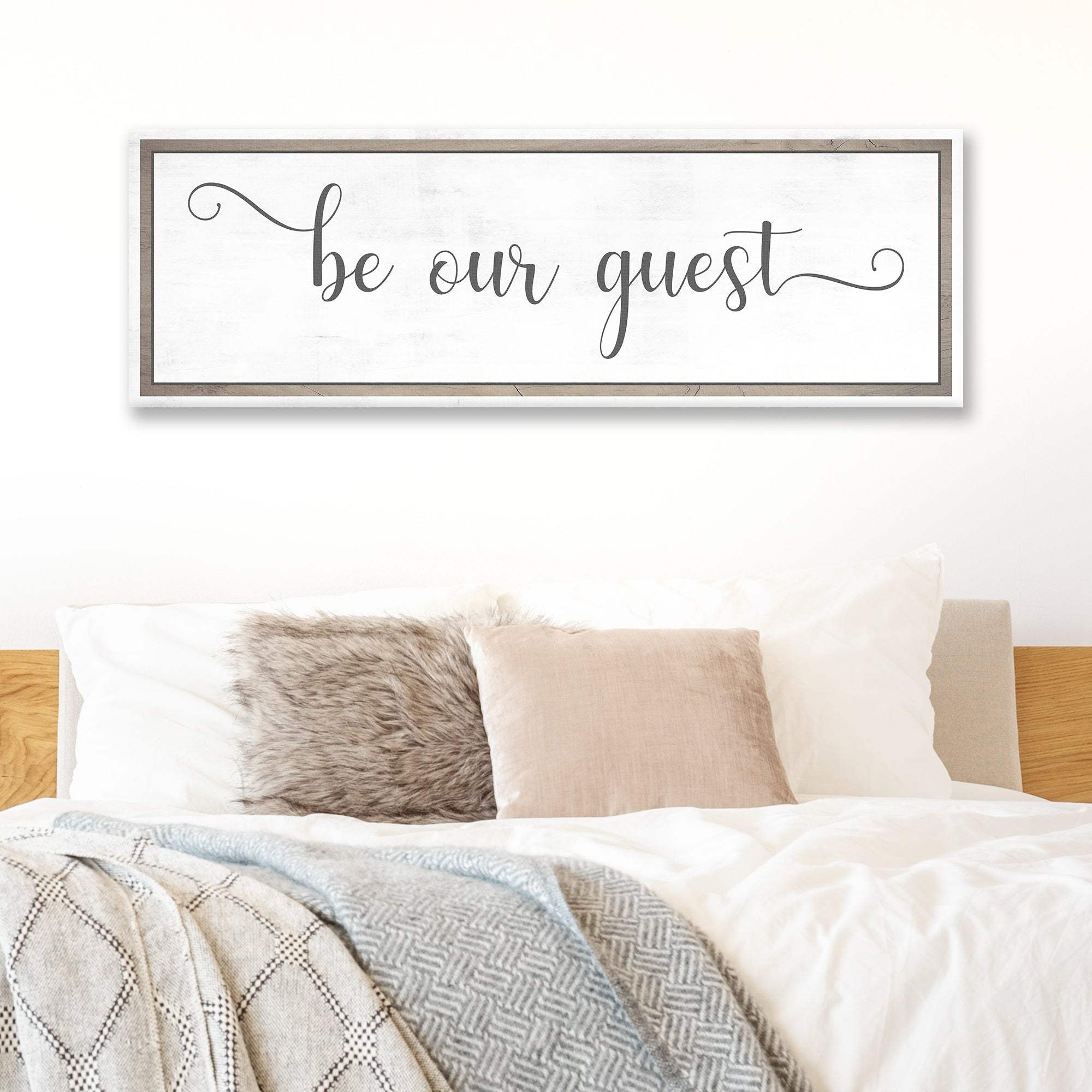 Be Our Guest Sign - Tailored Canvases - Flyclothing LLC