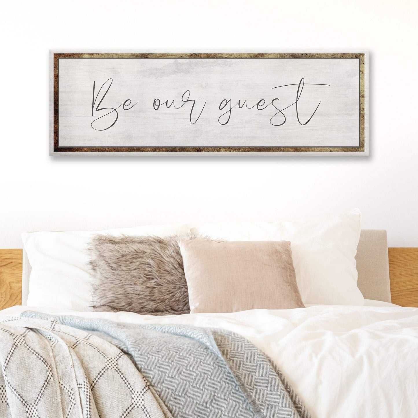 Be Our Guest Sign - Tailored Canvases - Flyclothing LLC