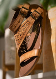 Nora Sandals in Tan