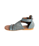Nora Sandals in Teal - Naughty Monkey
