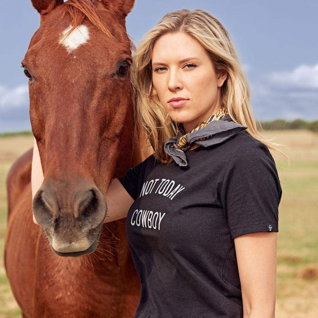 Not Today Cowboy T-Shirt - Cowboy Cool - Flyclothing LLC