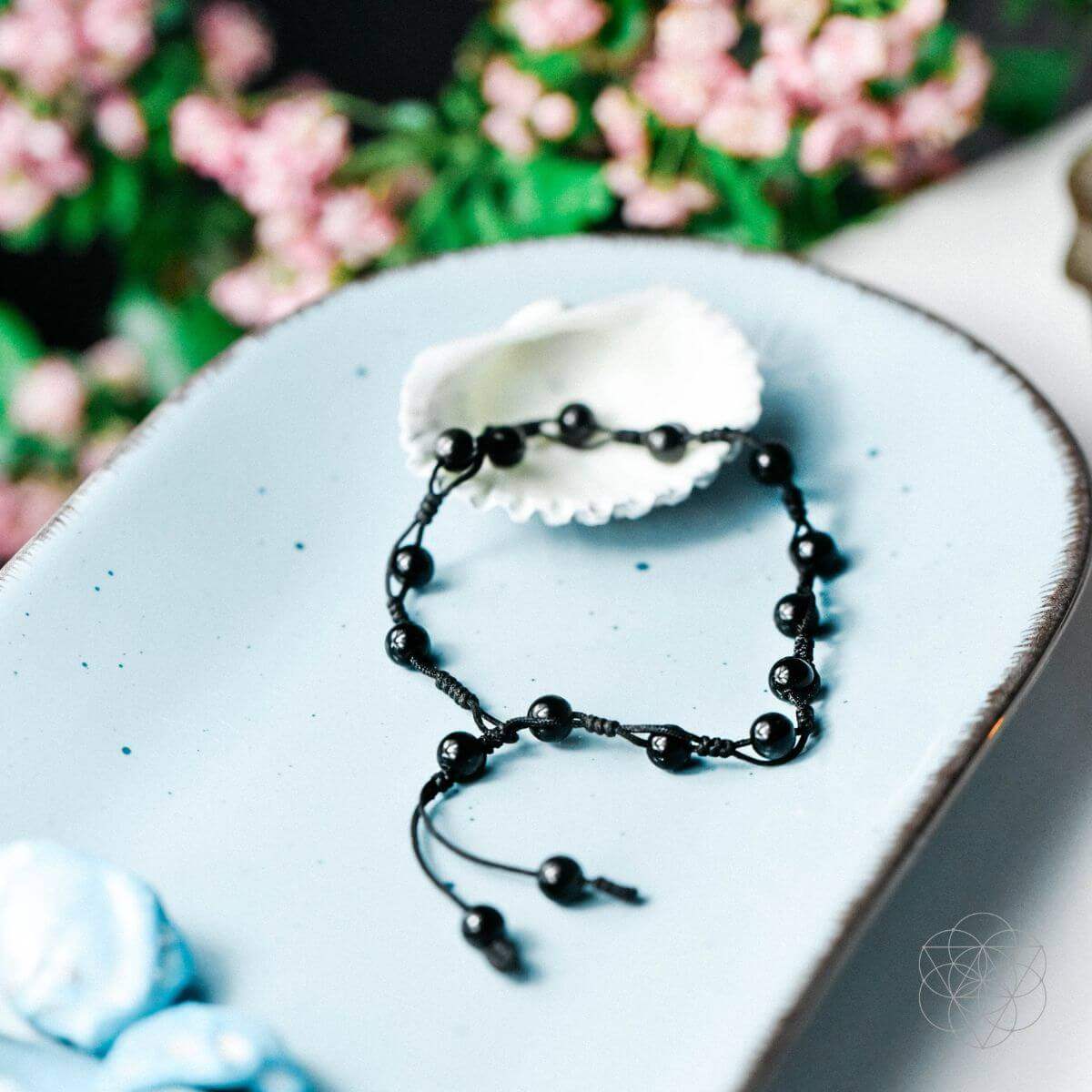 Obsidian Grounding Anklet - Conscious Items - Flyclothing LLC