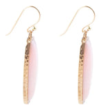 Odyssey Long Pink Opal and Bronze Earrings - Barse Jewelry - Flyclothing LLC