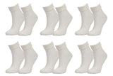 98% Organic Cotton Luxury Women's Socks 6-Pack. - tittimitti - Flyclothing LLC