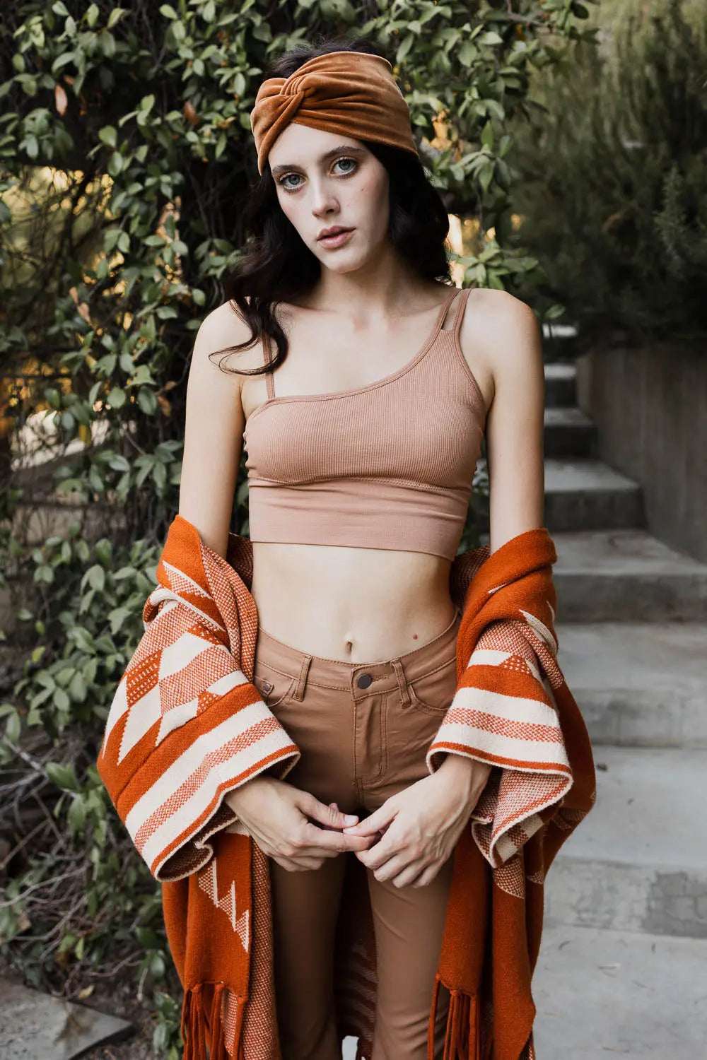 Offset Shoulder Brami Top - Boho Clothing and Accessories - Flyclothing LLC