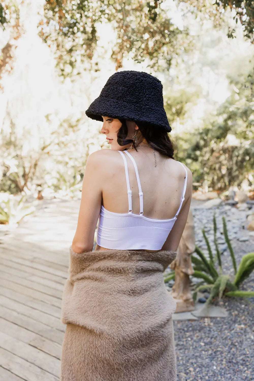 Offset Shoulder Brami Top - Boho Clothing and Accessories - Flyclothing LLC