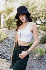 Offset Shoulder Brami Top - Boho Clothing and Accessories - Flyclothing LLC