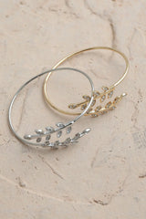 Olive Branch Minimal Bracelet