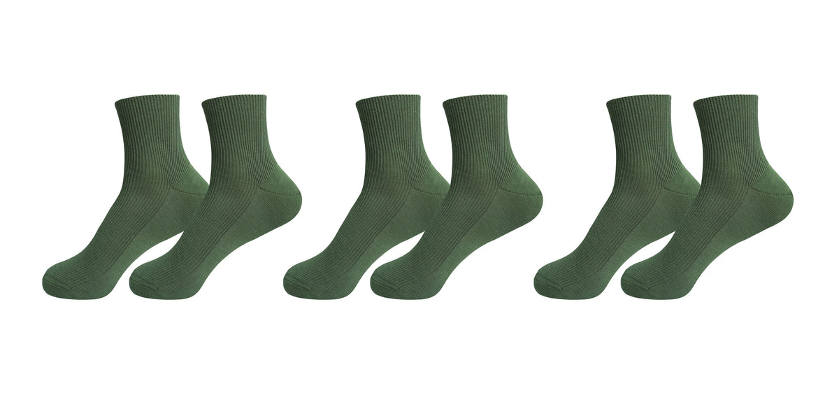 tittimitti® Men’s 100% Organic Combed Cotton Socks 3-Pack – Made in Italy - tittimitti - Flyclothing LLC