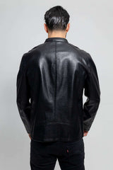 Oliver Men's Perforated Faux Leather Jacket - Whet Blu NYC - Flyclothing LLC